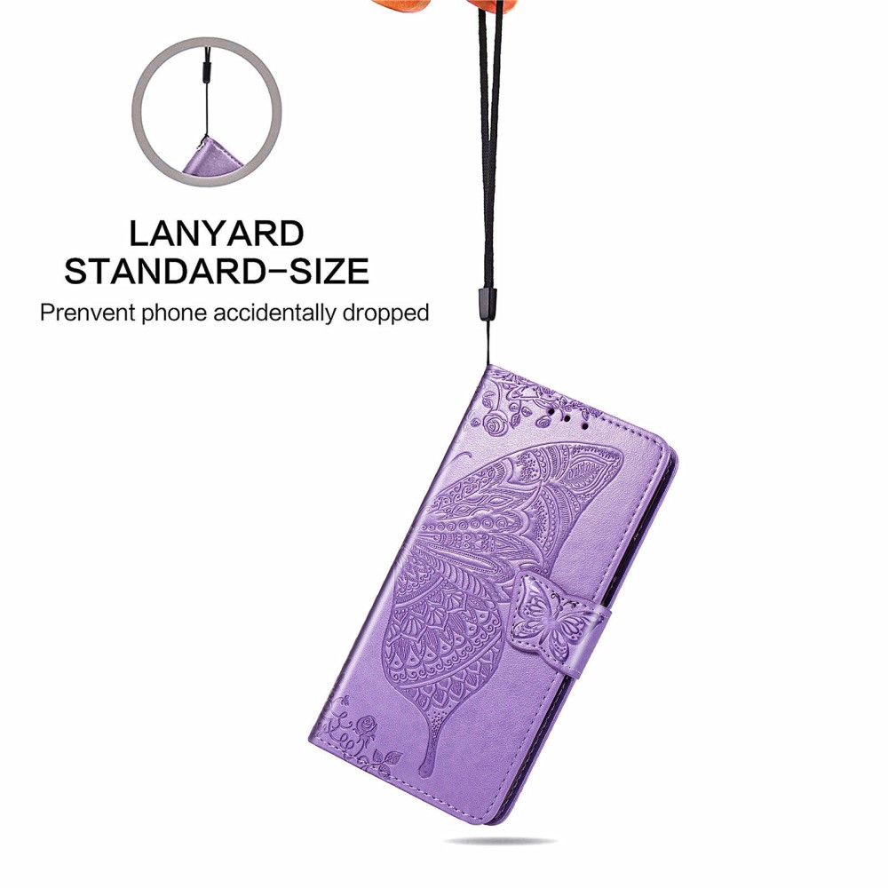 OEM - Butterfly Plånboksfodral till Sony Xperia 10 III - Lila