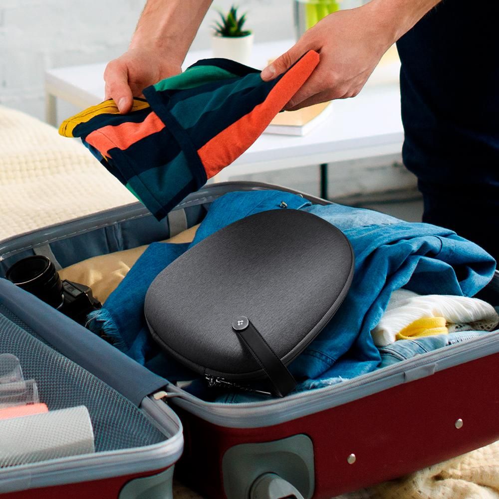 Spigen - Spigen Klasden Pouch Airpods Max - Kolgrå