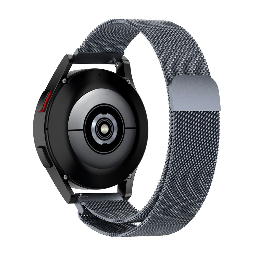 UTGÅTT - Milaneseband Galaxy Watch 4/5/5 Pro 40/42/44/45/46 mm Grå