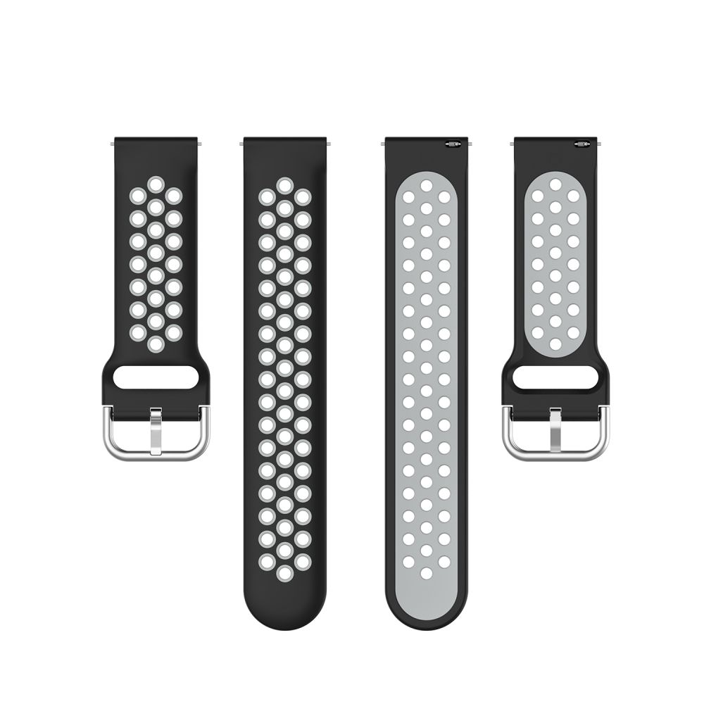 Tech-Protect - Softband Samsung Galaxy Watch 4/5/5 Pro 40/42/44/45/46 mm Svart/Grå