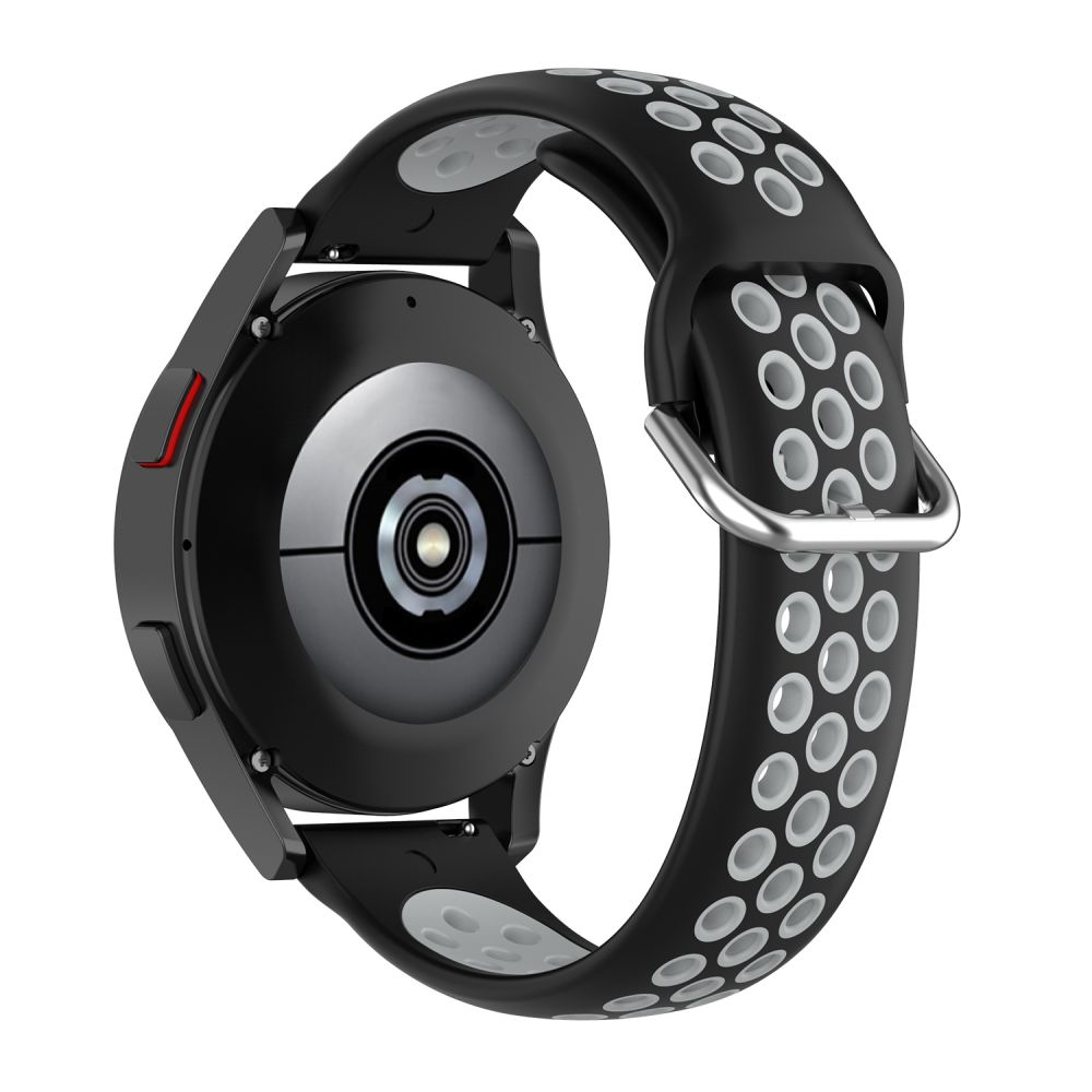 Tech-Protect - Softband Samsung Galaxy Watch 4/5/5 Pro 40/42/44/45/46 mm Svart/Grå