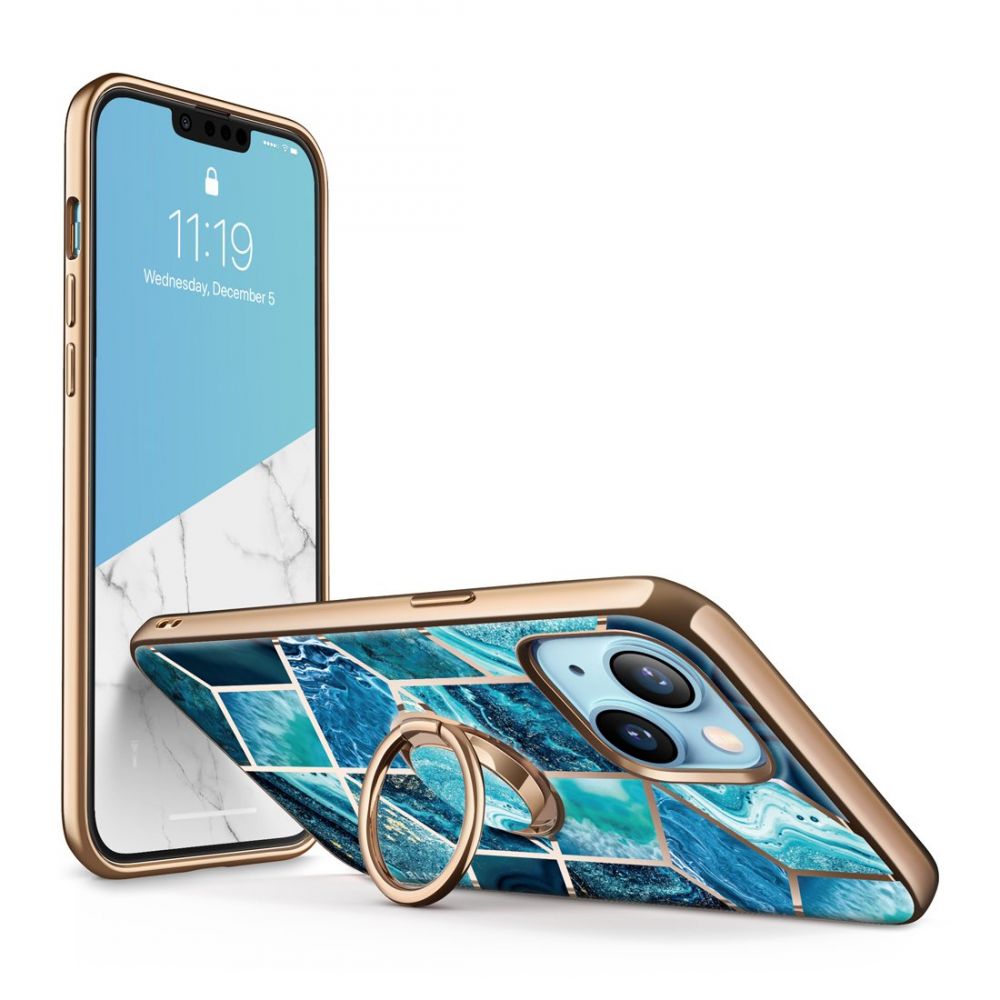 SupCase - Supcase IBLSN Cosmo Snap iPhone 13 Skal- Ocean Blå