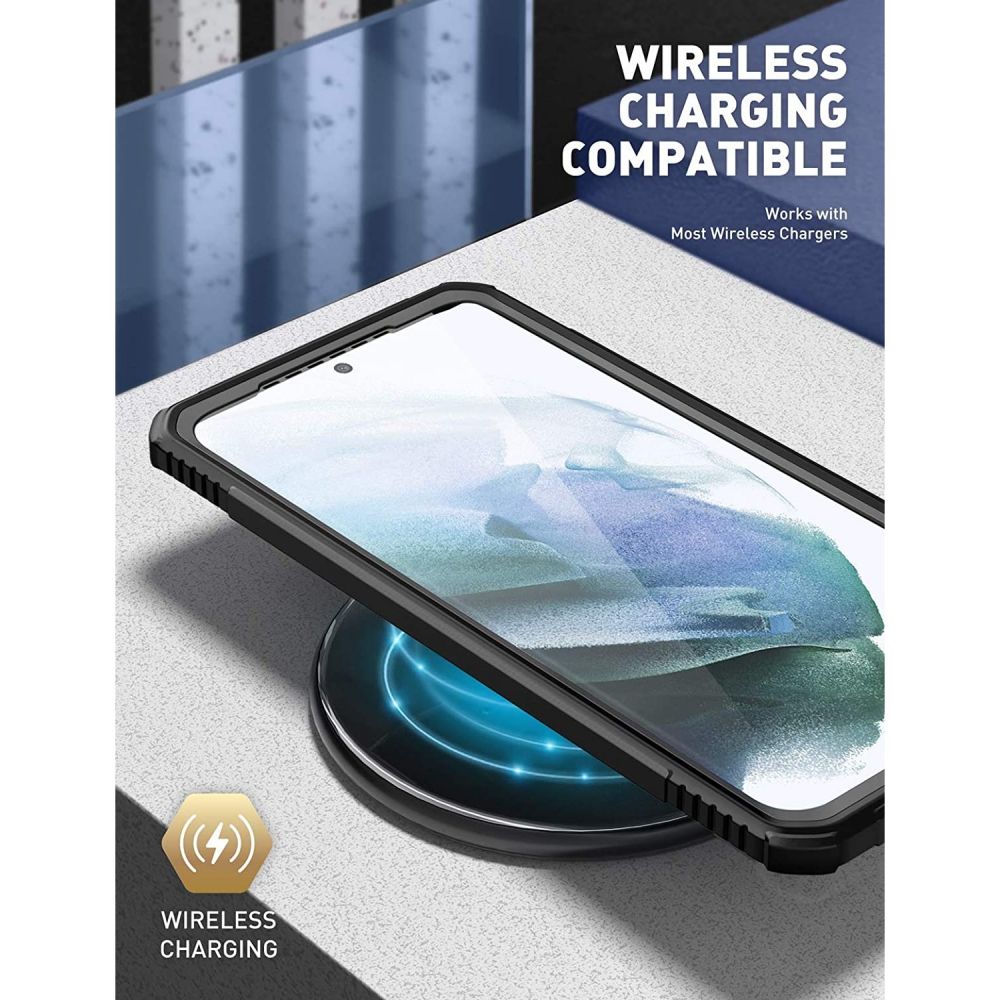 SupCase - Supcase Clayco Xenon Galaxy S21 Ultra - Svart