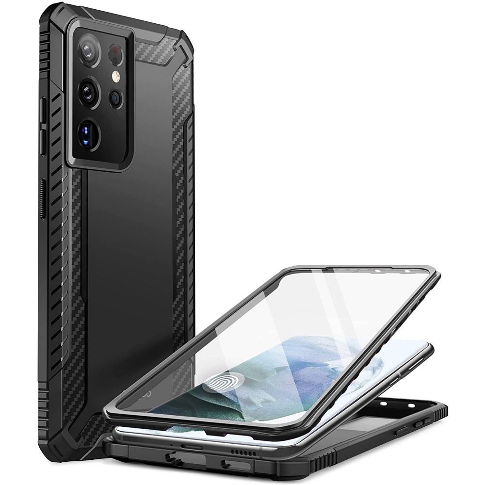 SupCase - Supcase Clayco Xenon Galaxy S21 Ultra - Svart
