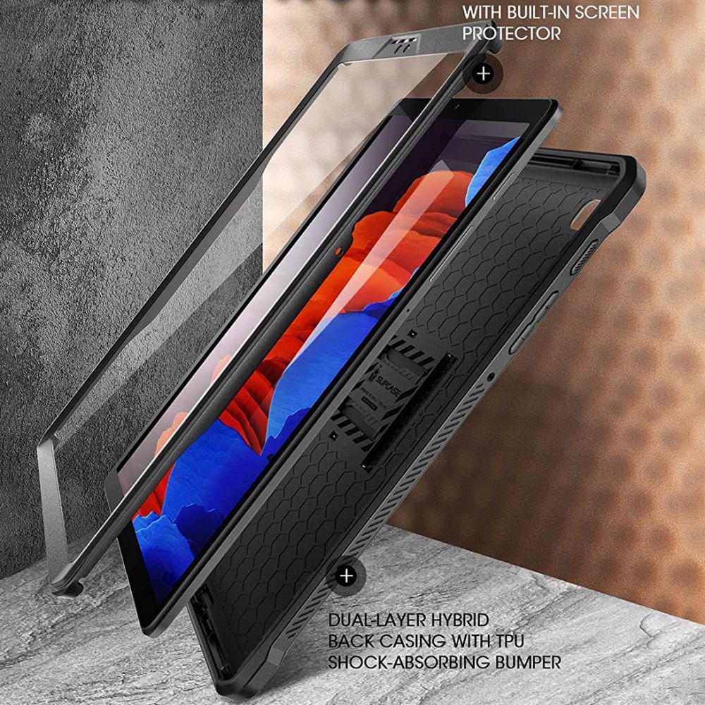 SupCase - Supcase Skal Unicorn Beetle Pro Galaxy Tab A7 Lite 8.7 - Svart