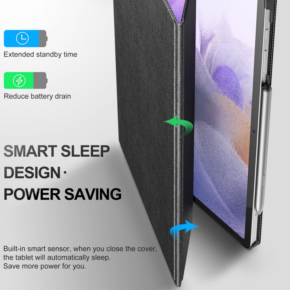INFILAND
Infiland Fodral Classic Stand Galaxy Tab S7 Fe 5g 12.4 - Svart