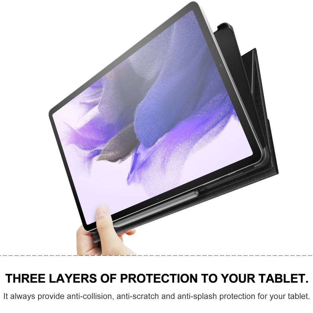 INFILAND
Infiland Fodral Classic Stand Galaxy Tab S7 Fe 5g 12.4 - Svart