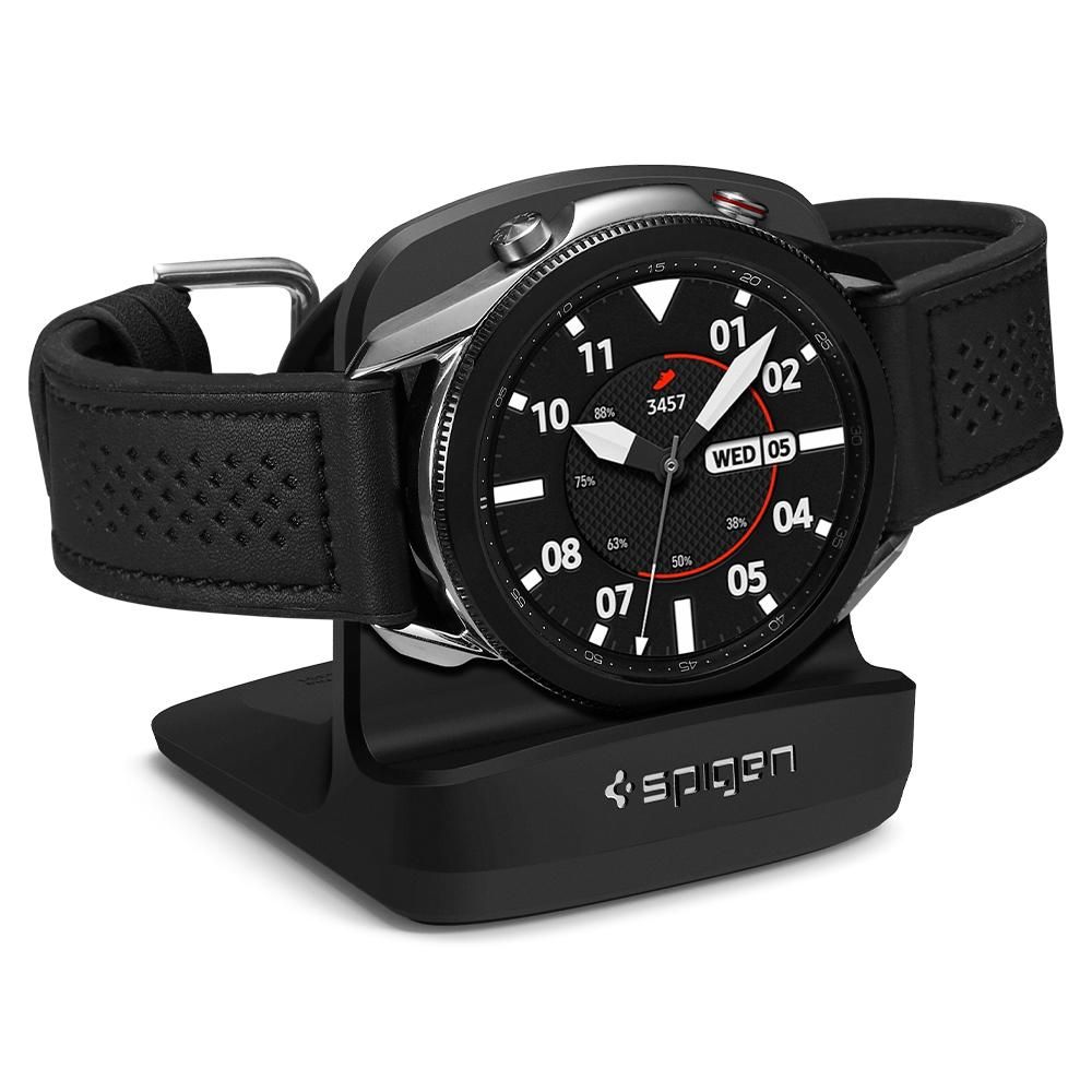 Spigen - Spigen S352 Night Stand Galaxy Watch 3 / 4 - Svart