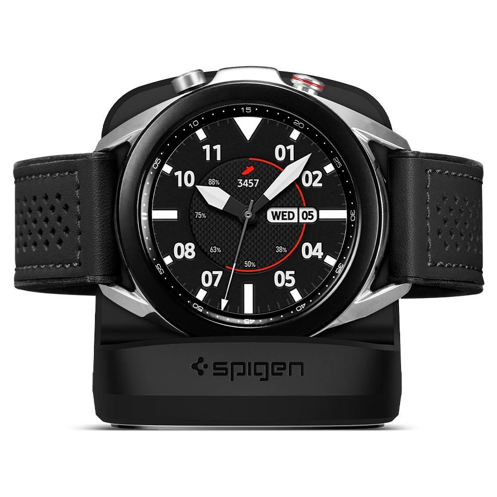 Spigen - Spigen S352 Night Stand Galaxy Watch 3 / 4 - Svart