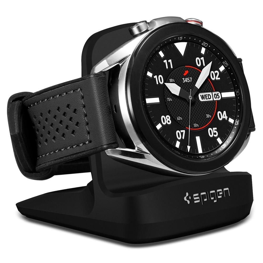 Spigen - Spigen S352 Night Stand Galaxy Watch 3 / 4 - Svart