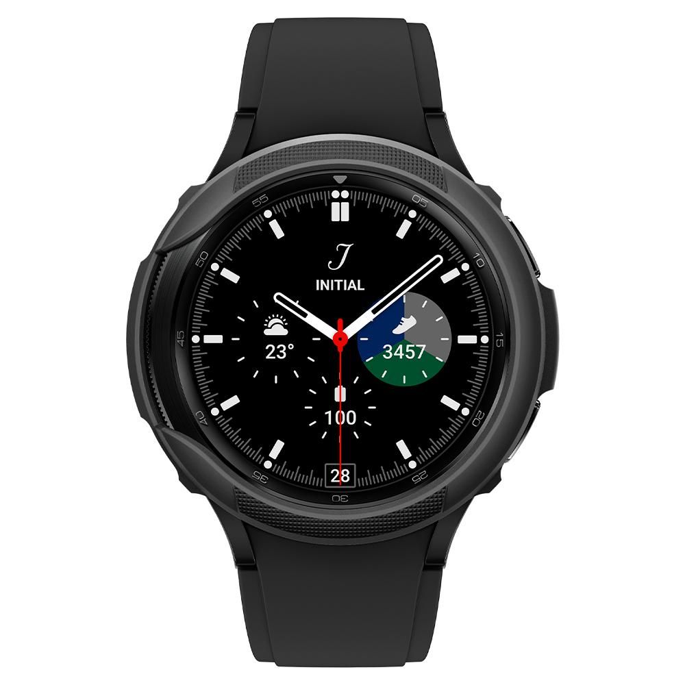 Spigen - Spigen Liquid Air Samsung Galaxy Watch 4 Classic 42 mm - Matte Svart
