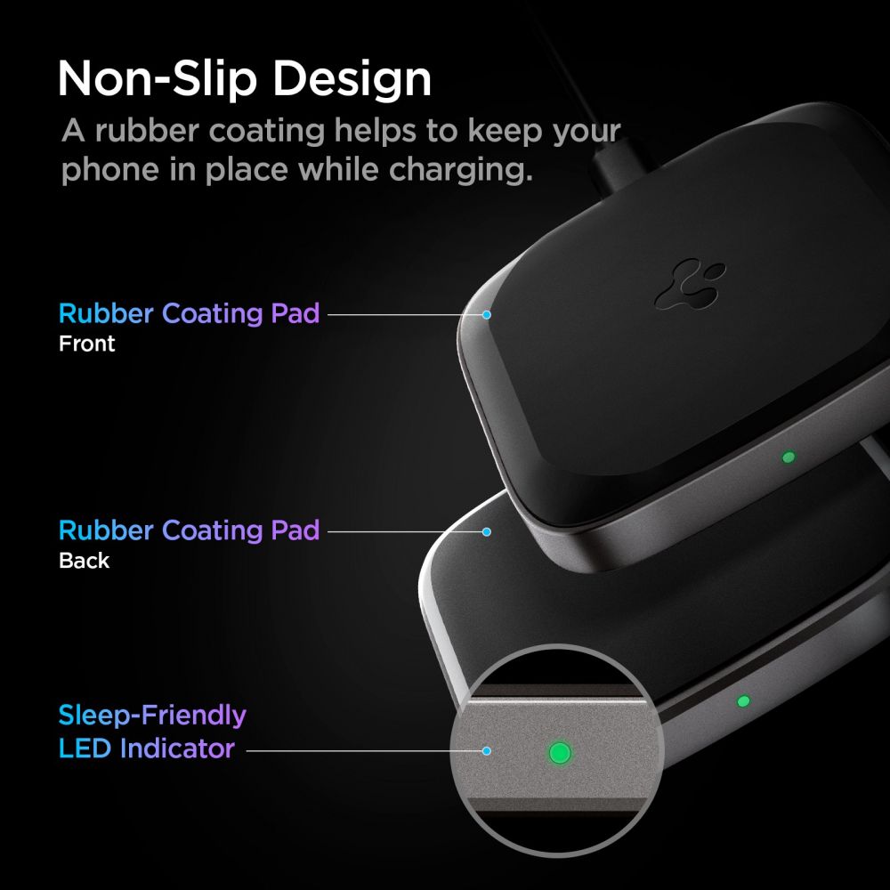 Spigen
Spigen Powerarc Trådlös laddare 15W - Svart