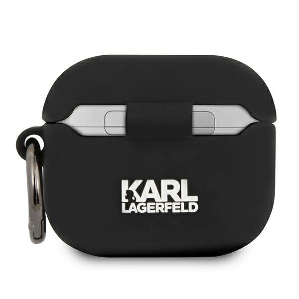 KARL LAGERFELD - Karl Lagerfeld Skal AirPods 3 Silicone Ikonik - Svart