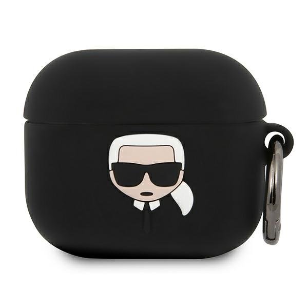 KARL LAGERFELD - Karl Lagerfeld Skal AirPods 3 Silicone Ikonik - Svart