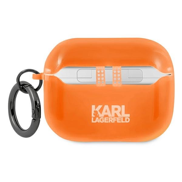 KARL LAGERFELD - Karl Lagerfeld Skal AirPods Pro Choupette - Orange