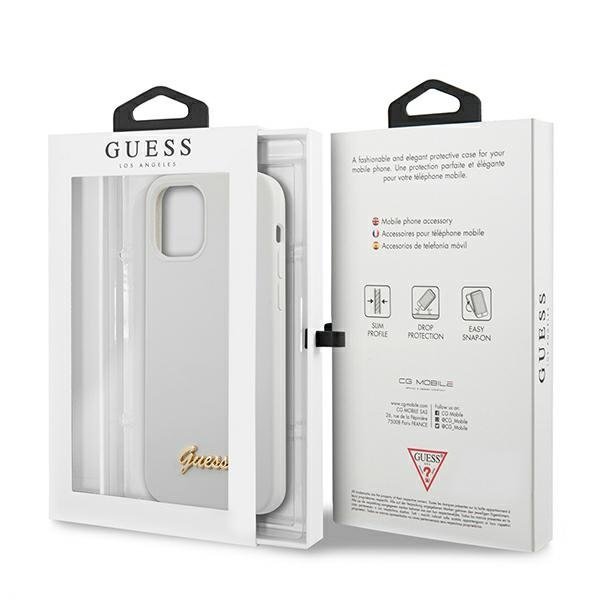 Guess
Guess Skal iPhone 12 Mini Metal Logo Script - Vit