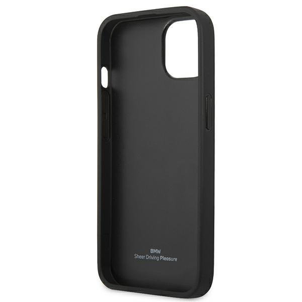 BMW - BMW Skal iPhone 13 mini Läder Curve Perforate - Röd
