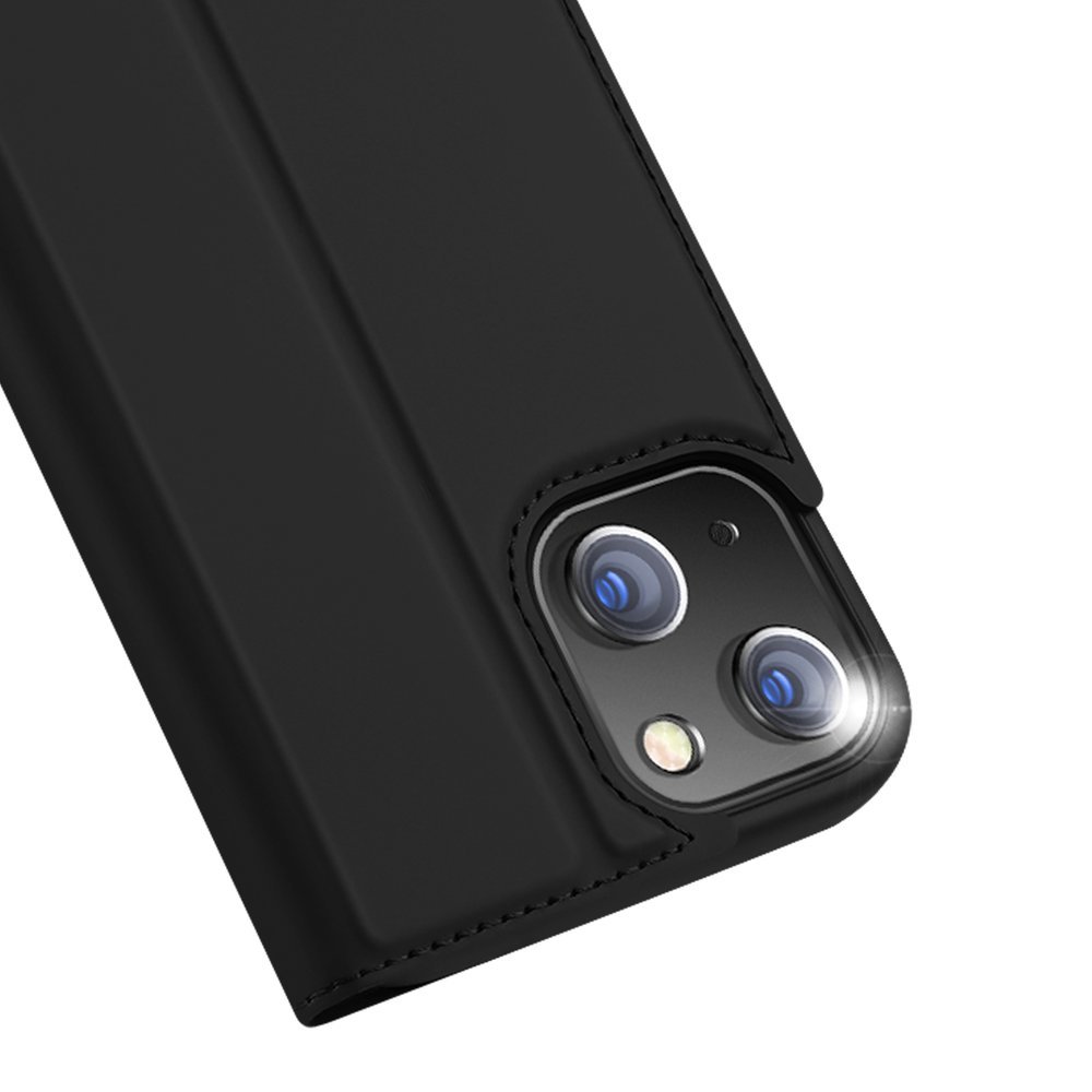 Dux Ducis - Dux Ducis Skin Pro Plånboksfodral iPhone 13 - Svart