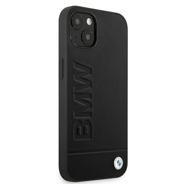 BMW - BMW Skal iPhone 13 Signature Logo Imprint - Svart