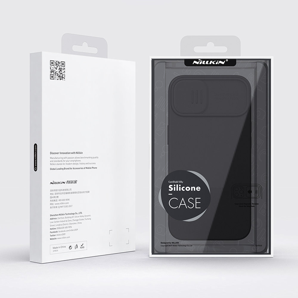 Nillkin
Nillkin CamShield Silky Silikon Skal iPhone 13 - Lila