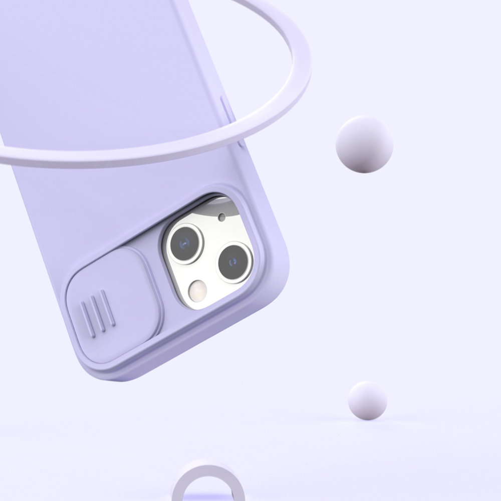 Nillkin
Nillkin CamShield Silky Silikon Skal iPhone 13 - Lila