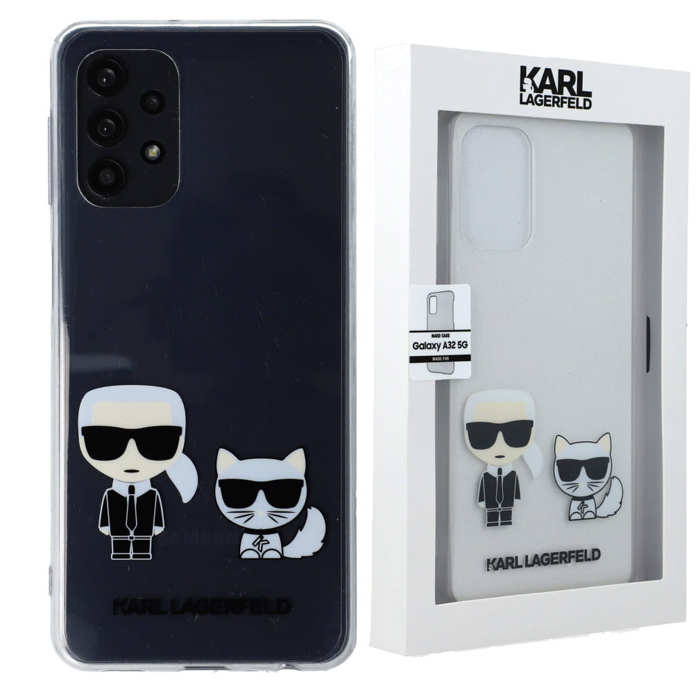 KARL LAGERFELD
Karl Lagerfeld Skal Galaxy A32 5G Karl & Choupette - Transparent