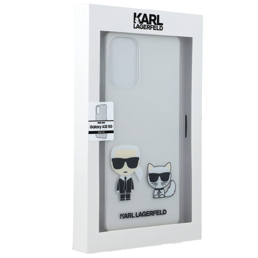 KARL LAGERFELD Karl Lagerfeld Skal Galaxy A32 5G Karl & Choupette - Transparent 