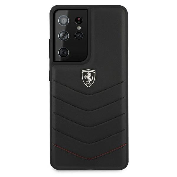 Ferrari - Ferrari Skal Galaxy S21 Ultra Off Track Quilted - Svart