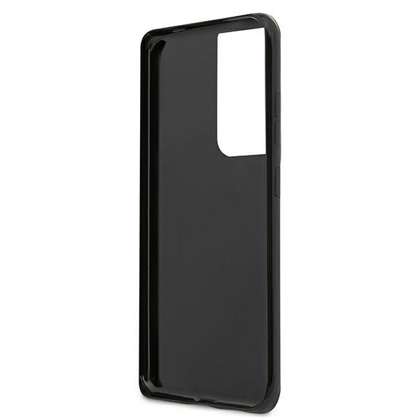 Guess - GUESS Skal Samsung Galaxy S21 Ultra Marble - Svart