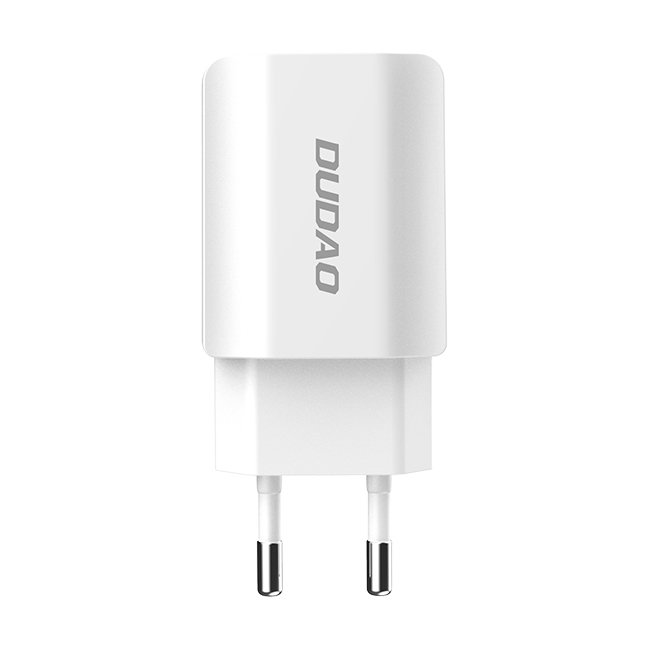 Dudao - Dudao Väggladdare USB EU + Lightning cable - Vit