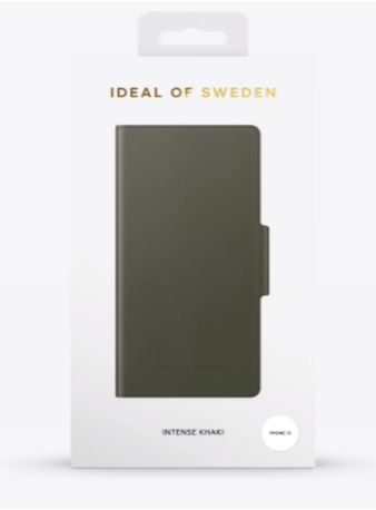 iDeal of Sweden iDeal of Sweden Atelier Plånboksfodral iPhone 13 - Intense Khaki 