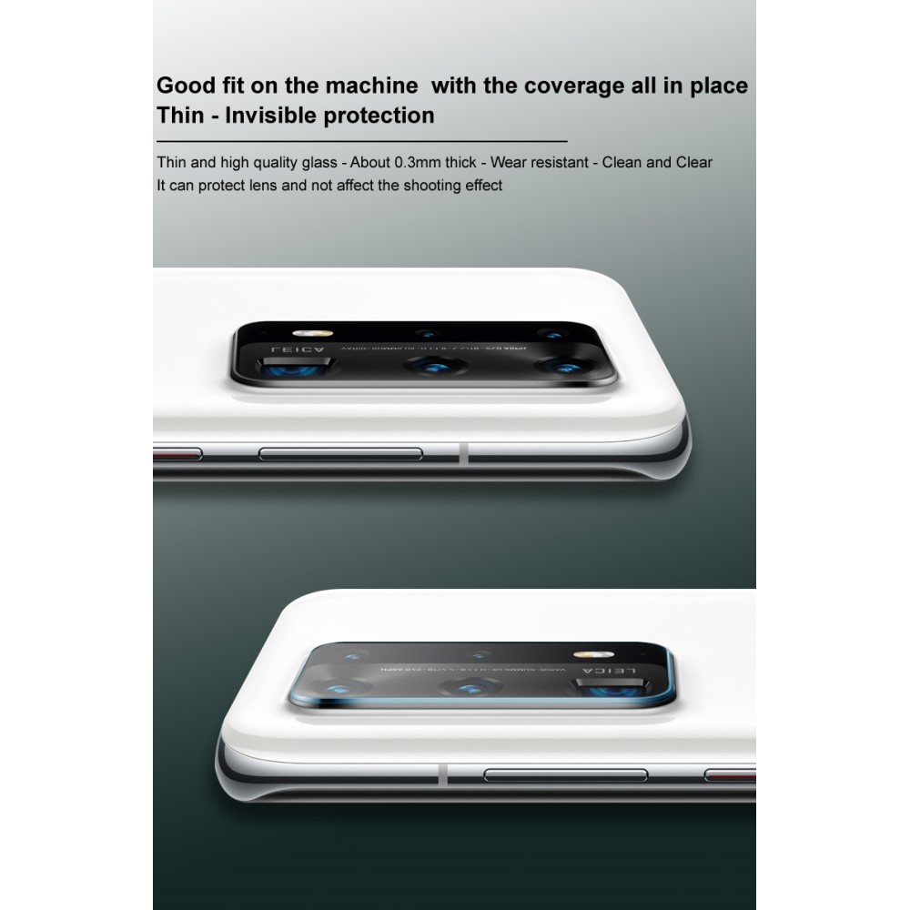 Imak IMAK 2Pcs/Set Ultra Clear Linsskydd Härdat glas OnePlus Nord N100 