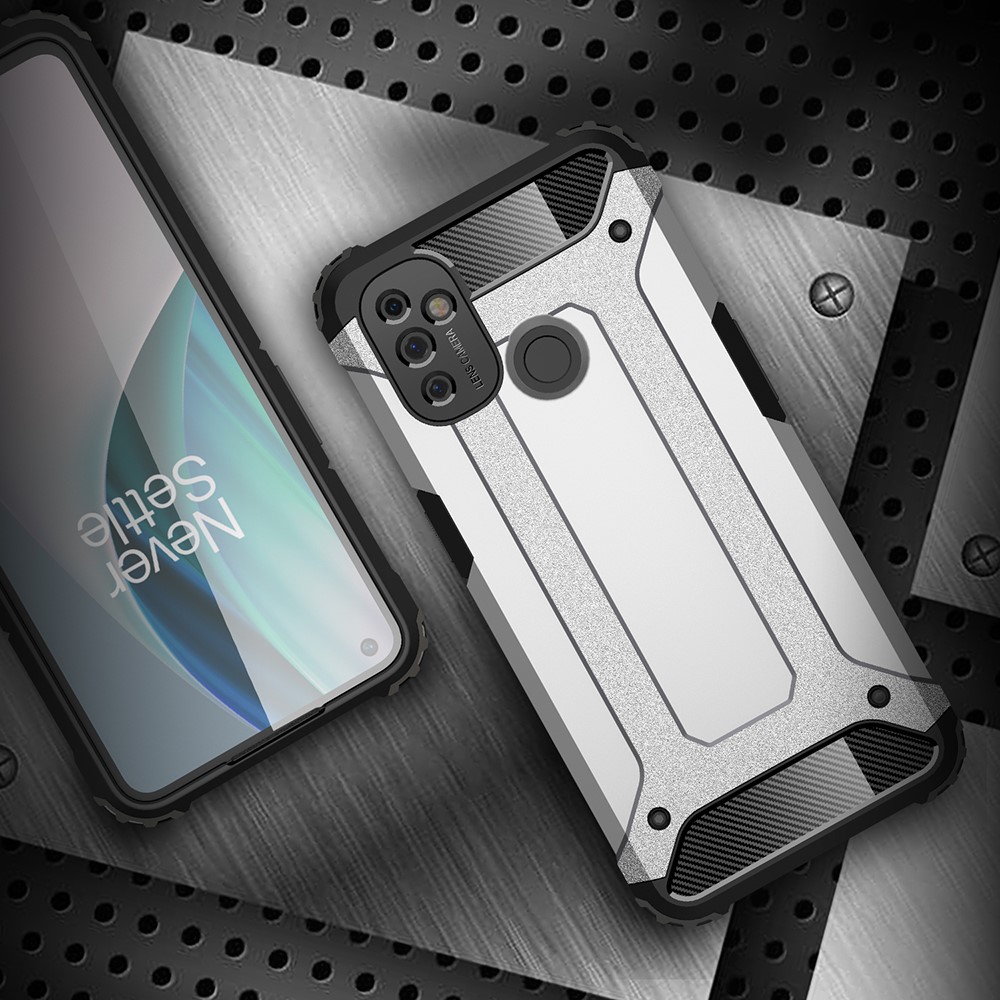 A-One Brand - Armor Guard Skal OnePlus Nord N100 - Rosa Guld