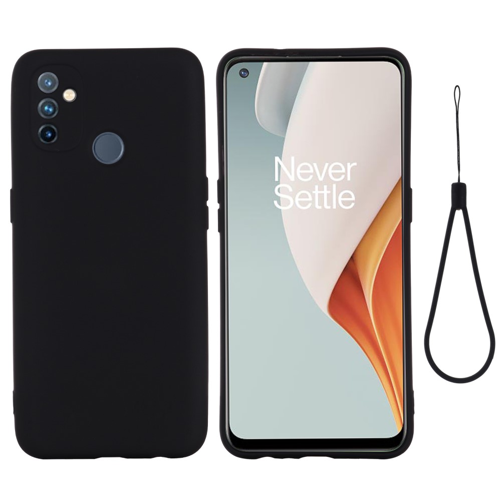 A-One Brand
Drop-proof Silicone Skal OnePlus Nord N100 - Svart