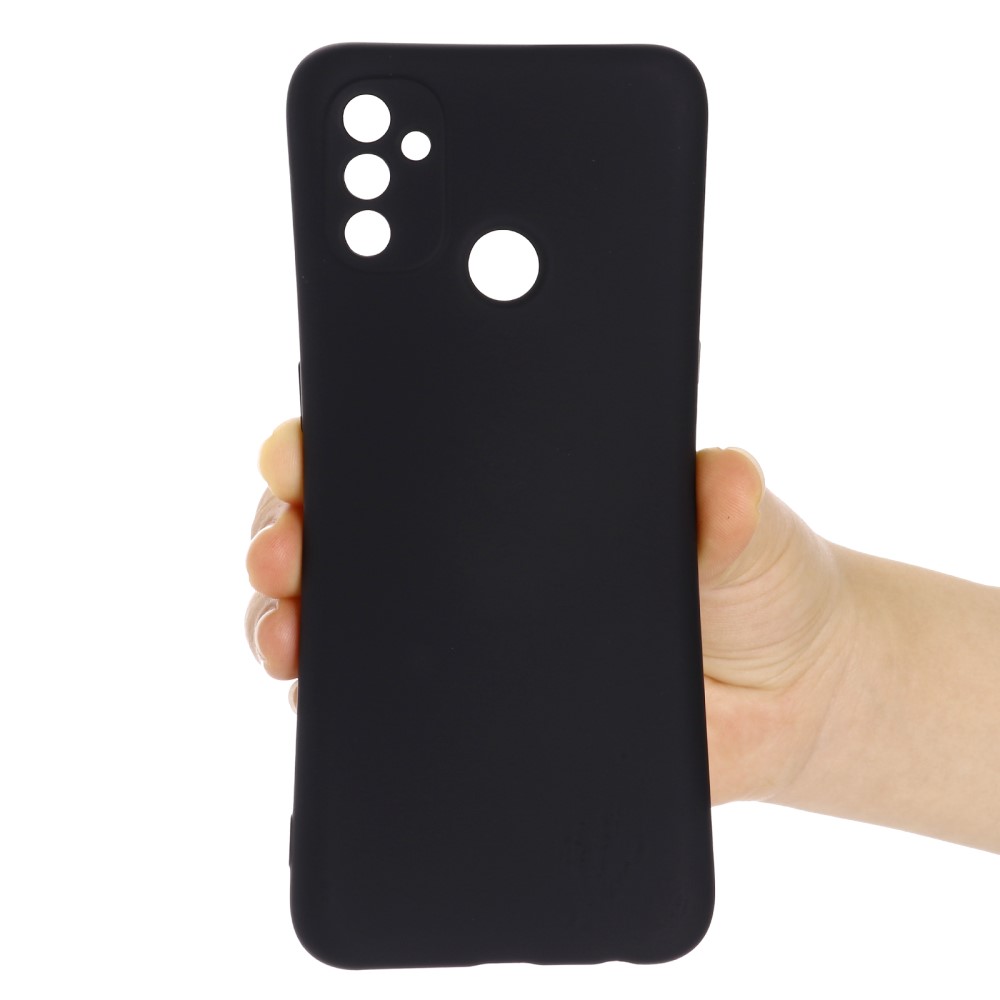 A-One Brand Drop-proof Silicone Skal OnePlus Nord N100 - Svart 