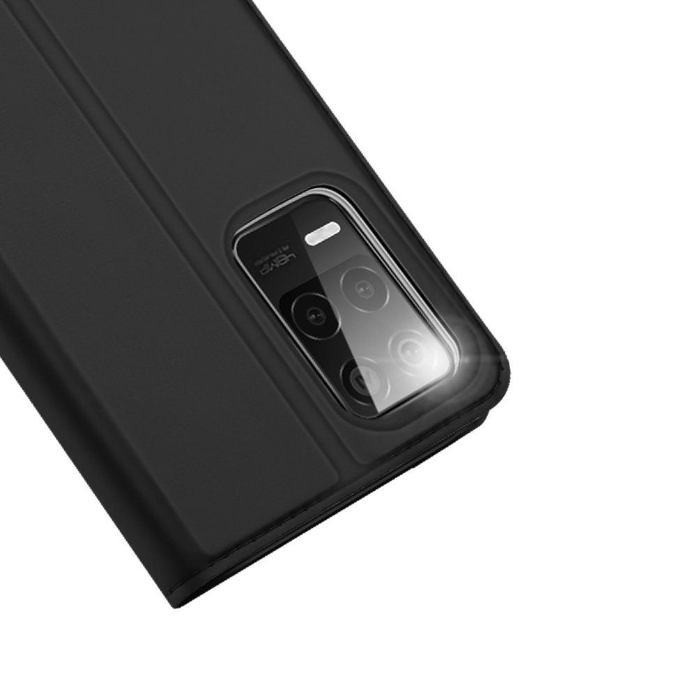 UTGÅTT - Dux Ducis Skin Pro Plånboksfodral Realme 8 5G / V13 5G - Svart