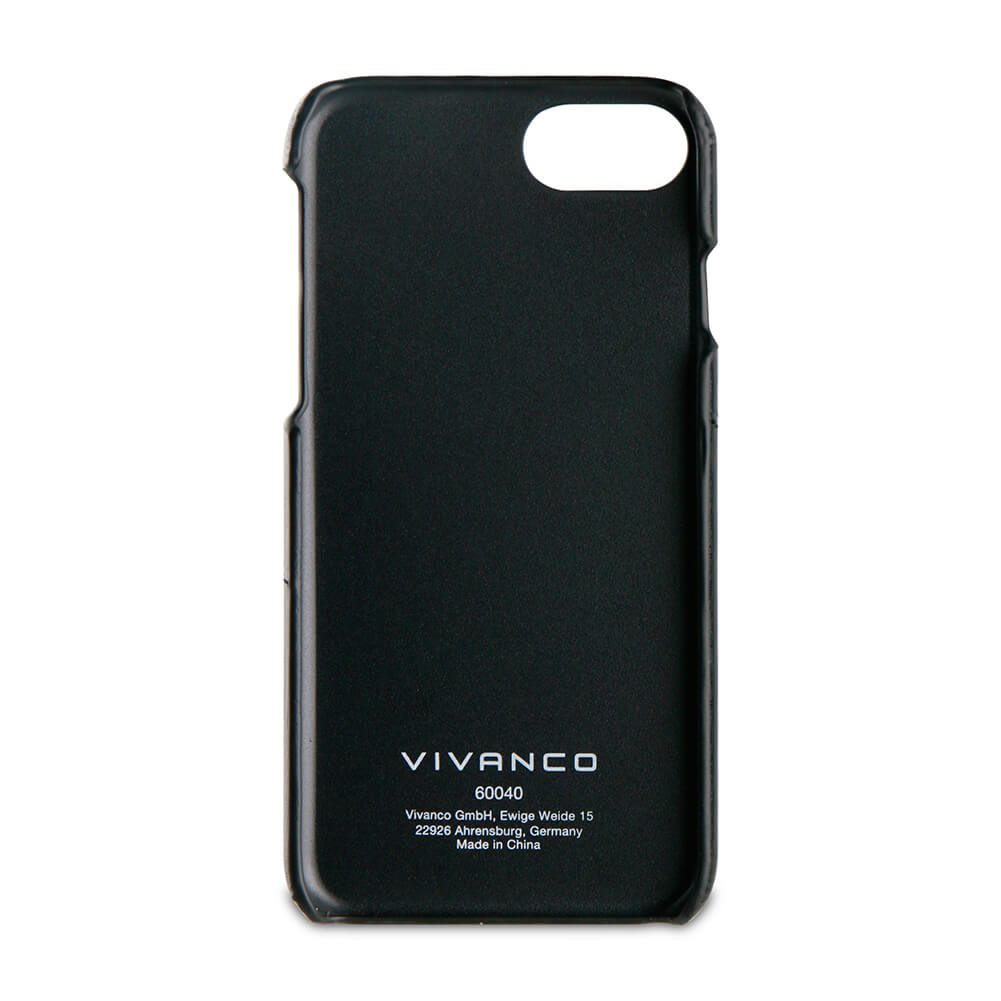 Vivanco
Vivanco Läderskal 1-kortfack iPhone 8/7/6 - Svart