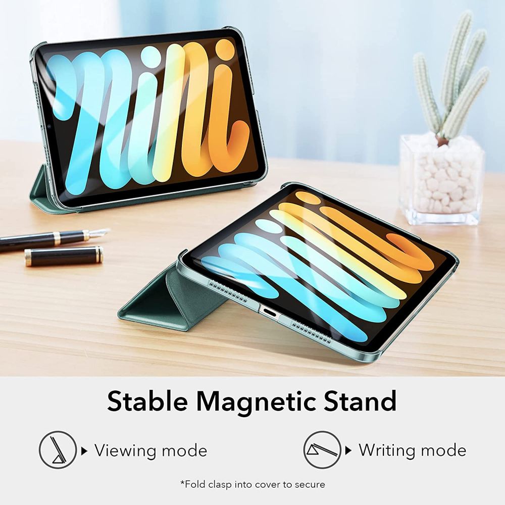 ESR - ESR Ascend Trifold Fodral iPad Mini 6 2021 - Mörk Grön