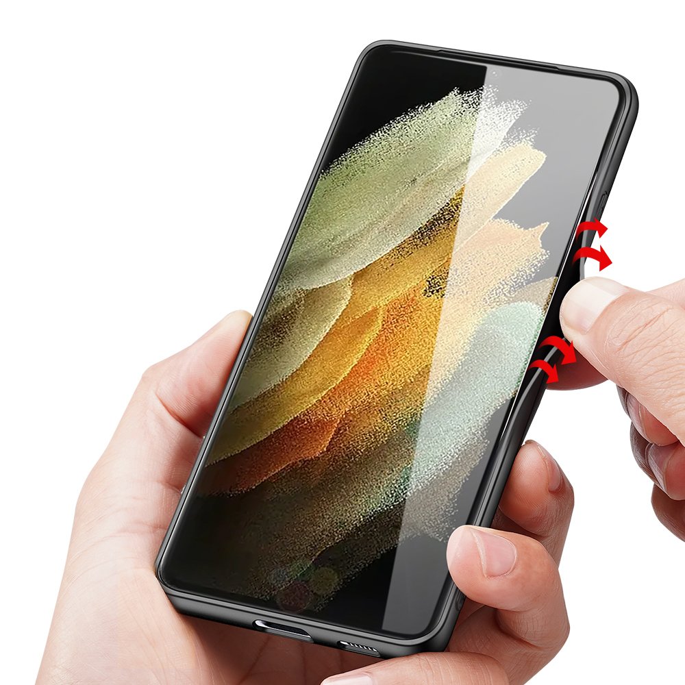 UTGÅTT - Dux Ducis Fino Mobilskal Samsung Galaxy S21 Ultra 5G - Svart