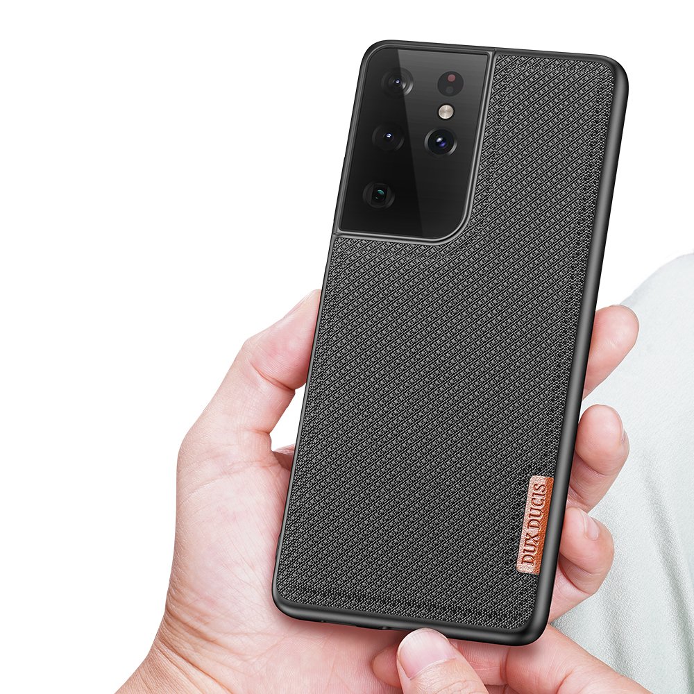 UTGÅTT - Dux Ducis Fino Mobilskal Samsung Galaxy S21 Ultra 5G - Svart