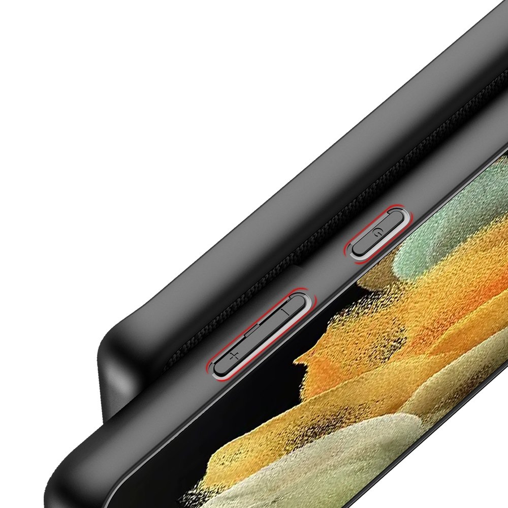 UTGÅTT - Dux Ducis Fino Mobilskal Samsung Galaxy S21 Ultra 5G - Svart