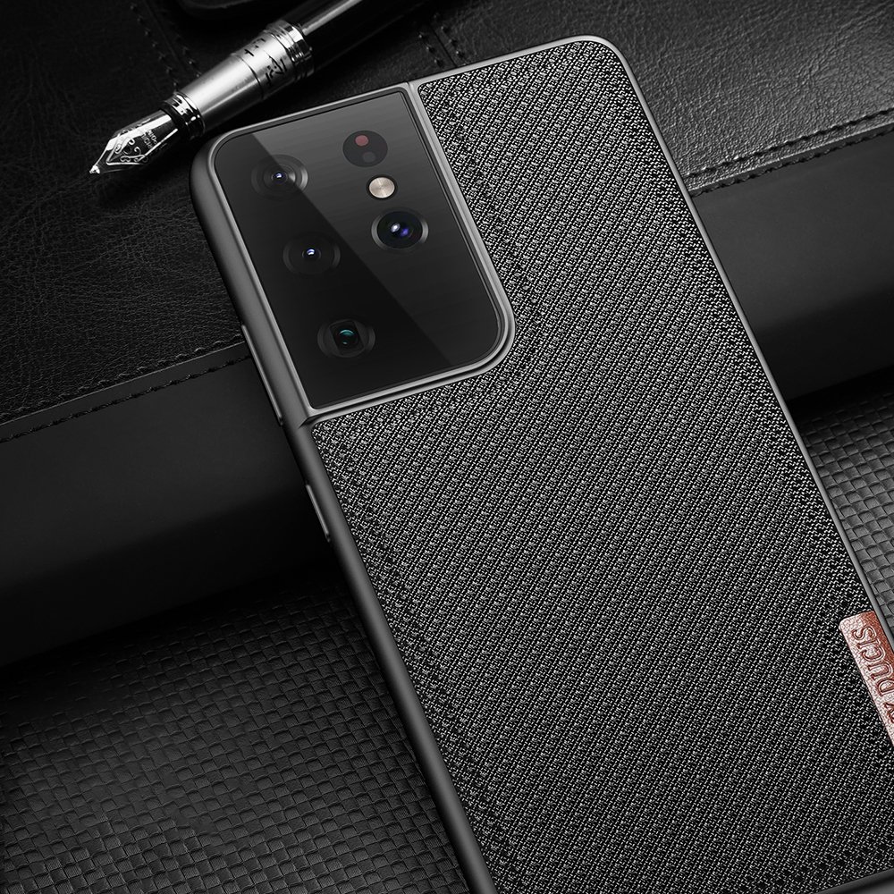 UTGÅTT - Dux Ducis Fino Mobilskal Samsung Galaxy S21 Ultra 5G - Svart