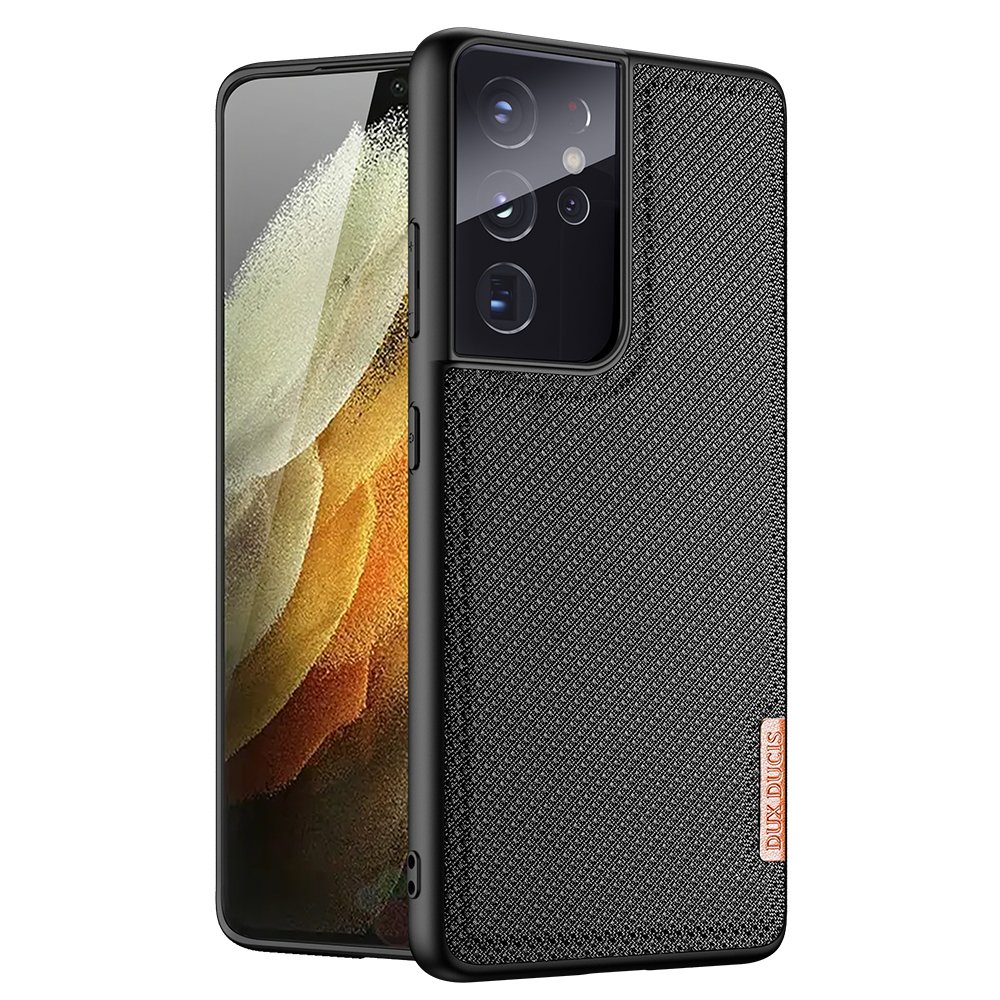 UTGÅTT - Dux Ducis Fino Mobilskal Samsung Galaxy S21 Ultra 5G - Svart
