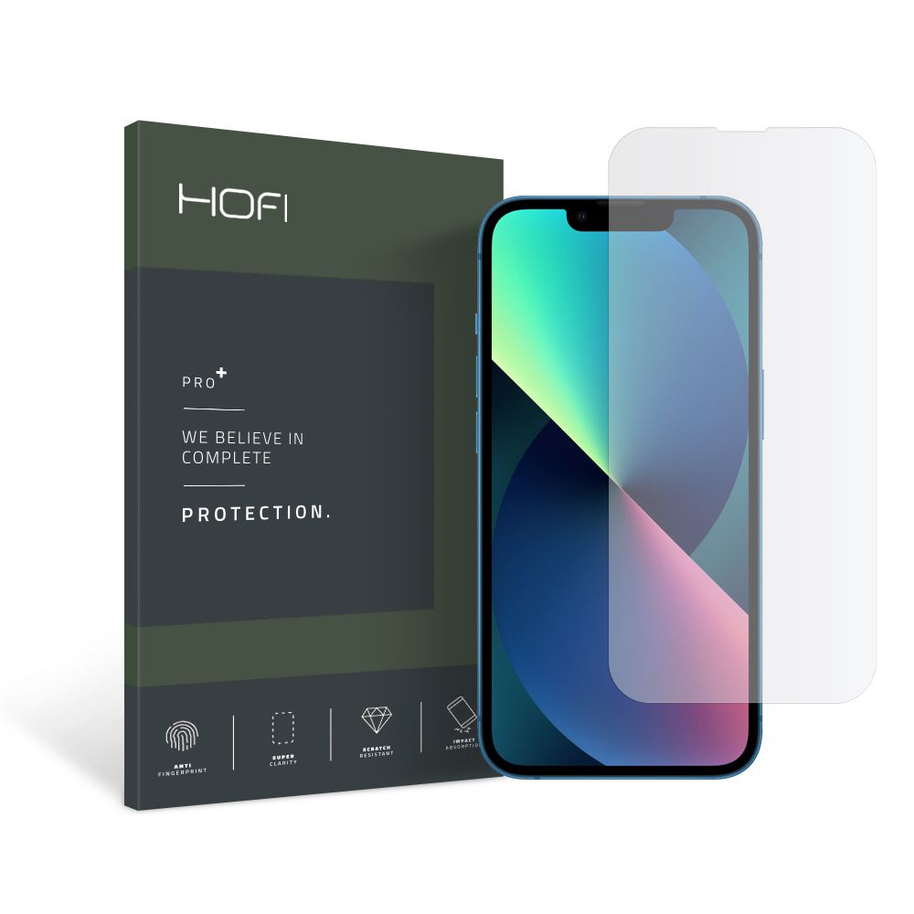 Hofi - HOFI Hybrid Pro iPhone 14/13/13 Pro Skärmskydd Härdat Glas