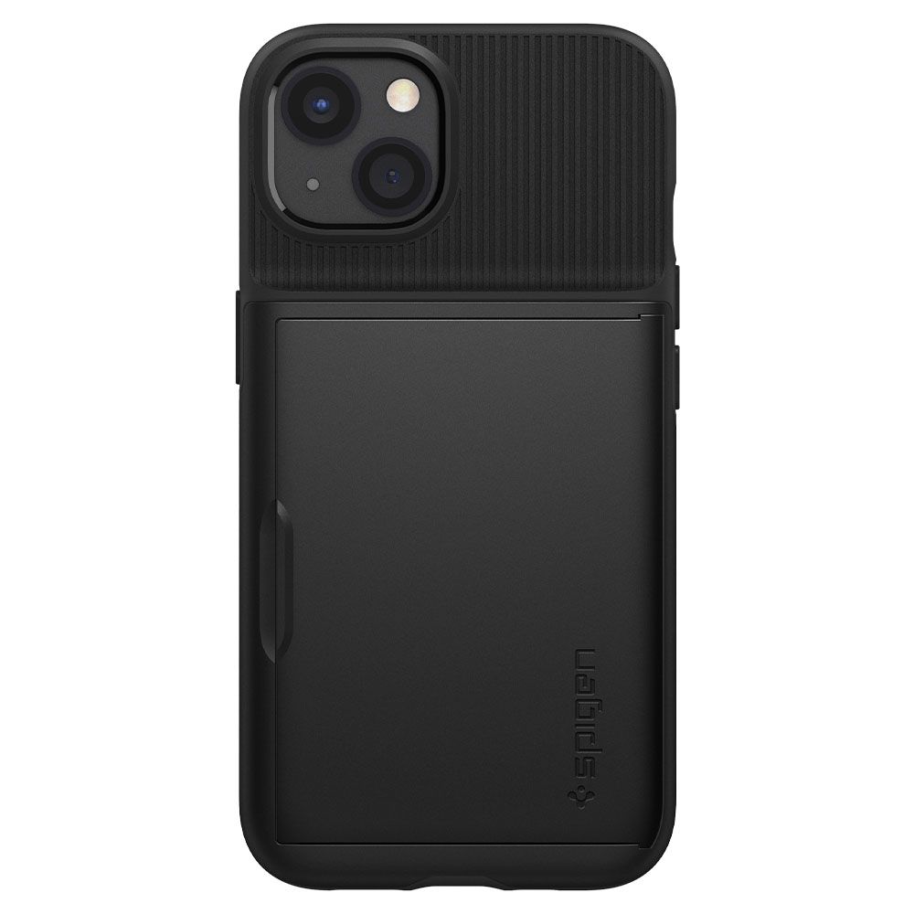 Spigen - Spigen Slim Armor CS Mobilskal iPhone 13 - Svart