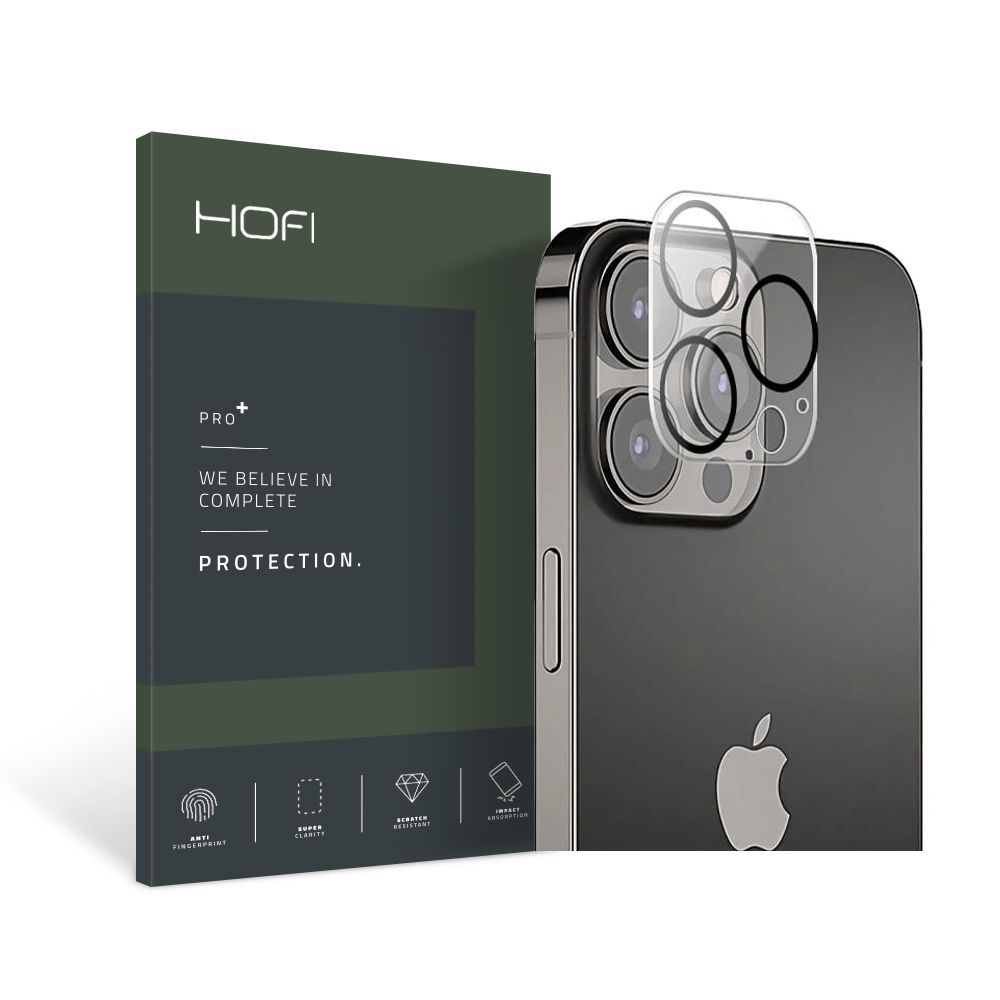 Hofi - Hofi Pro Plus Linsskydd iPhone 13 Pro/13 Pro Max - Clear