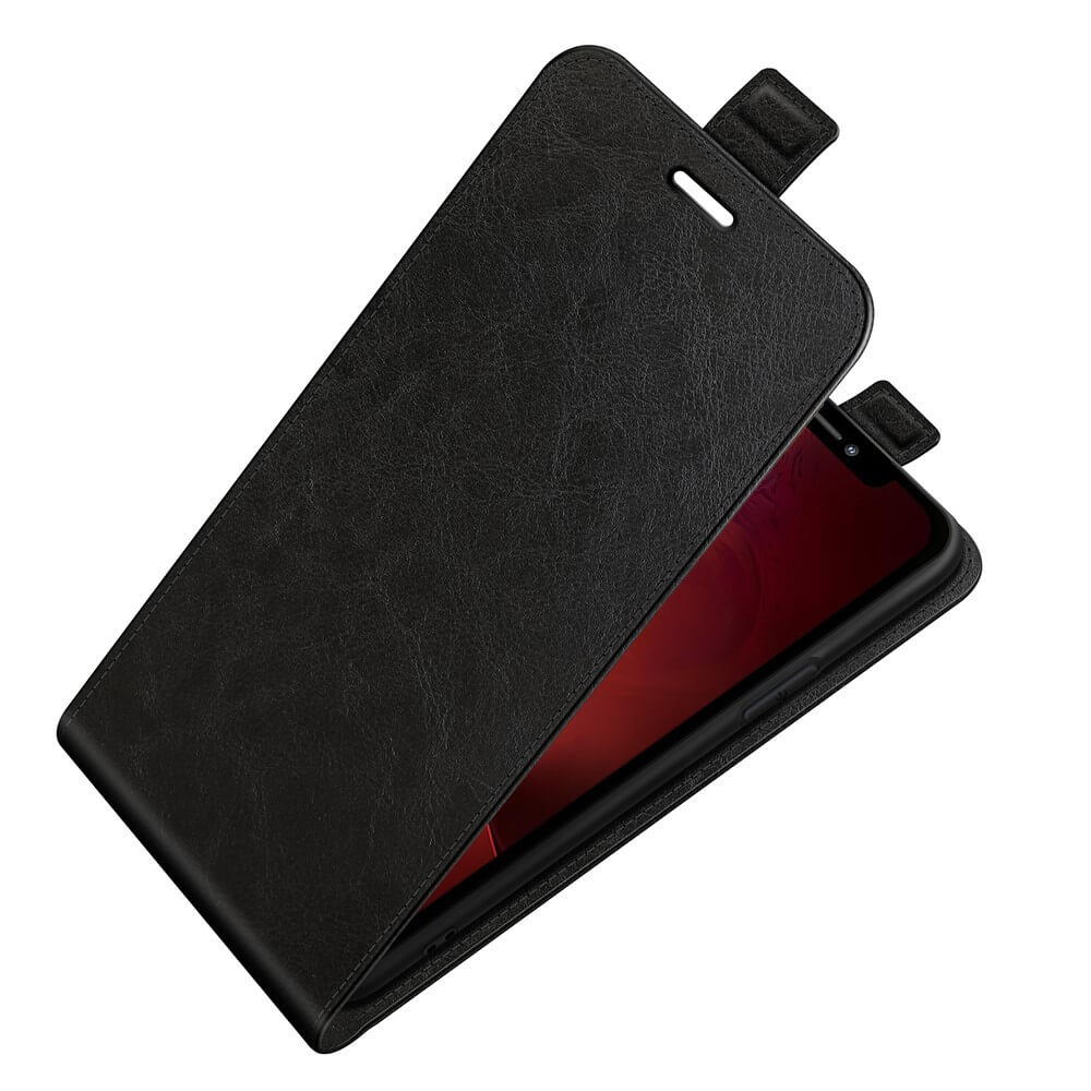 A-One Brand - Flipfodral med kortplats till Apple iPhone 13 - Svart