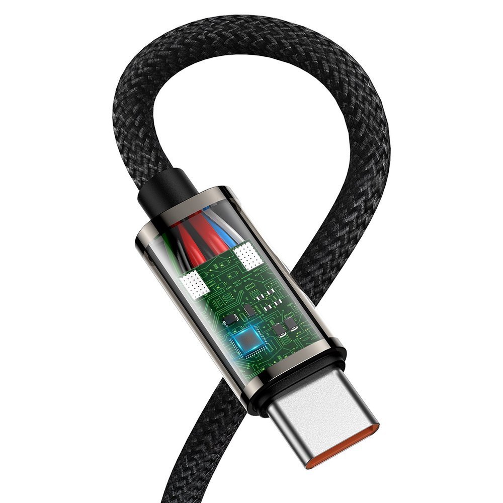 BASEUS Baseus Fast Charging Kabel USB-C 100W 5A 1m - Svart 
