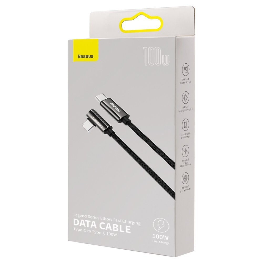 BASEUS
Baseus Fast Charging Kabel USB-C 100W 5A 1m - Svart