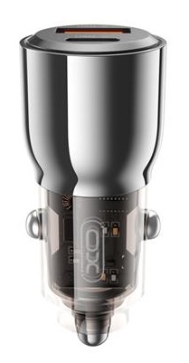 XO Billaddare USB Till USB-C 95W PD QC Tarnish - Svart